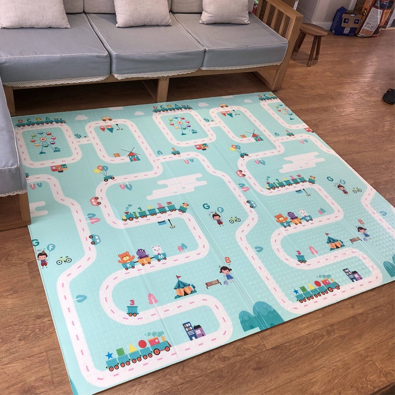 Baby Floor Mat For Crawling Foldable Mat